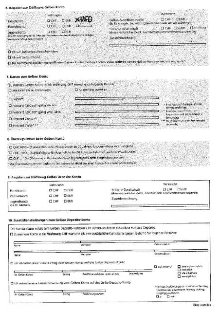Page 2 of the scammer’s sample form